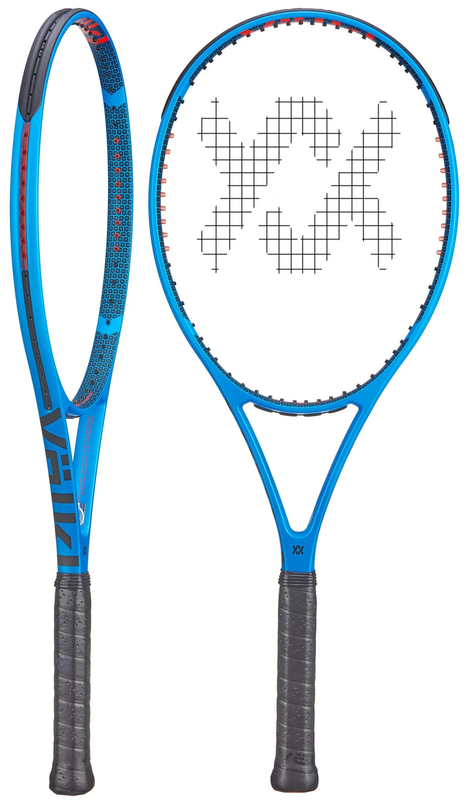 V563-TRVVC5-4-1_4-173136-00 Volkl V-Cell 5 Tennis Racquet - Fully Strung & Free Dampener - 4 1/8 - Image 1