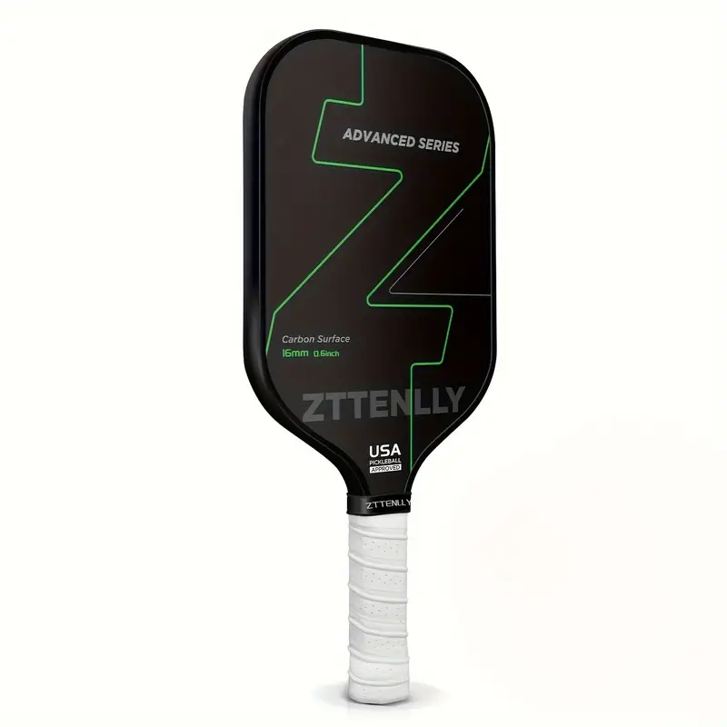 V563-YF48332-GREEN-202502271226-00 T300 Graphite Carbon Fiber Pickleball Paddles Pickle Ball Racket Racquet - Image 1