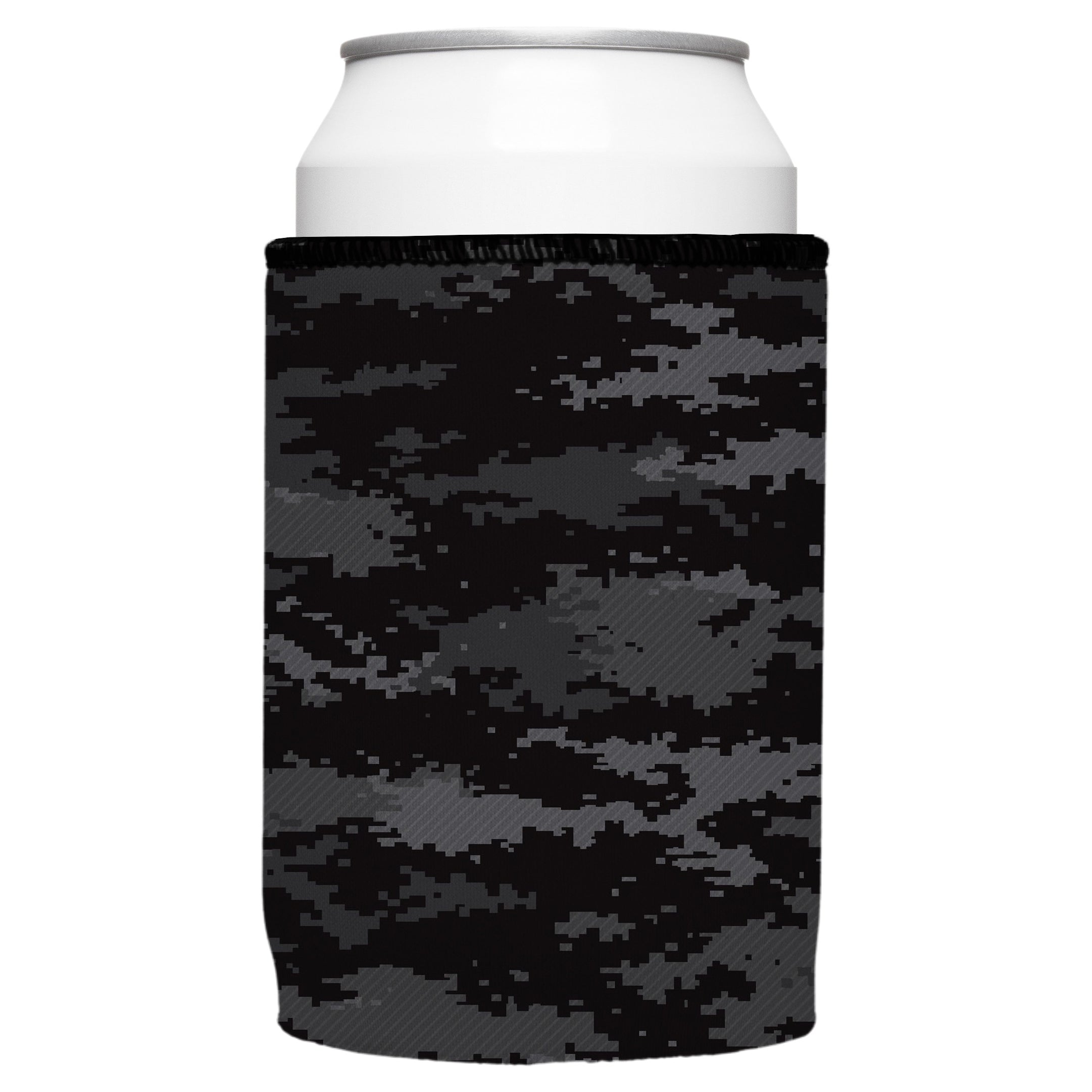 V570-ST-2390-A-202503260842-00 Digital Pixel Black Camo Stubby Cooler - Standard - Image 1