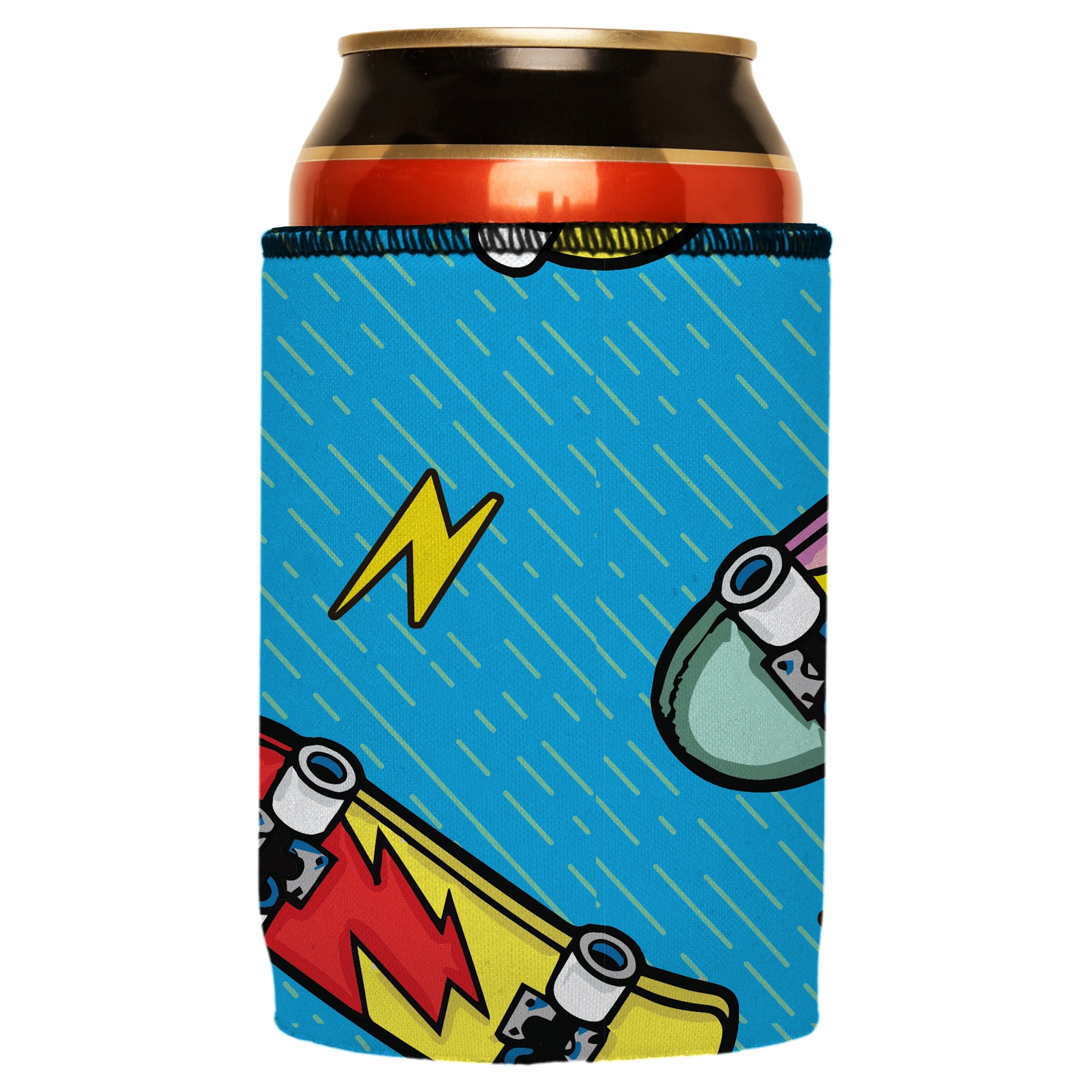 V570-ST-2617-A-202503260837-00 Old School Skateboards Stubby Cooler - Standard - Image 1