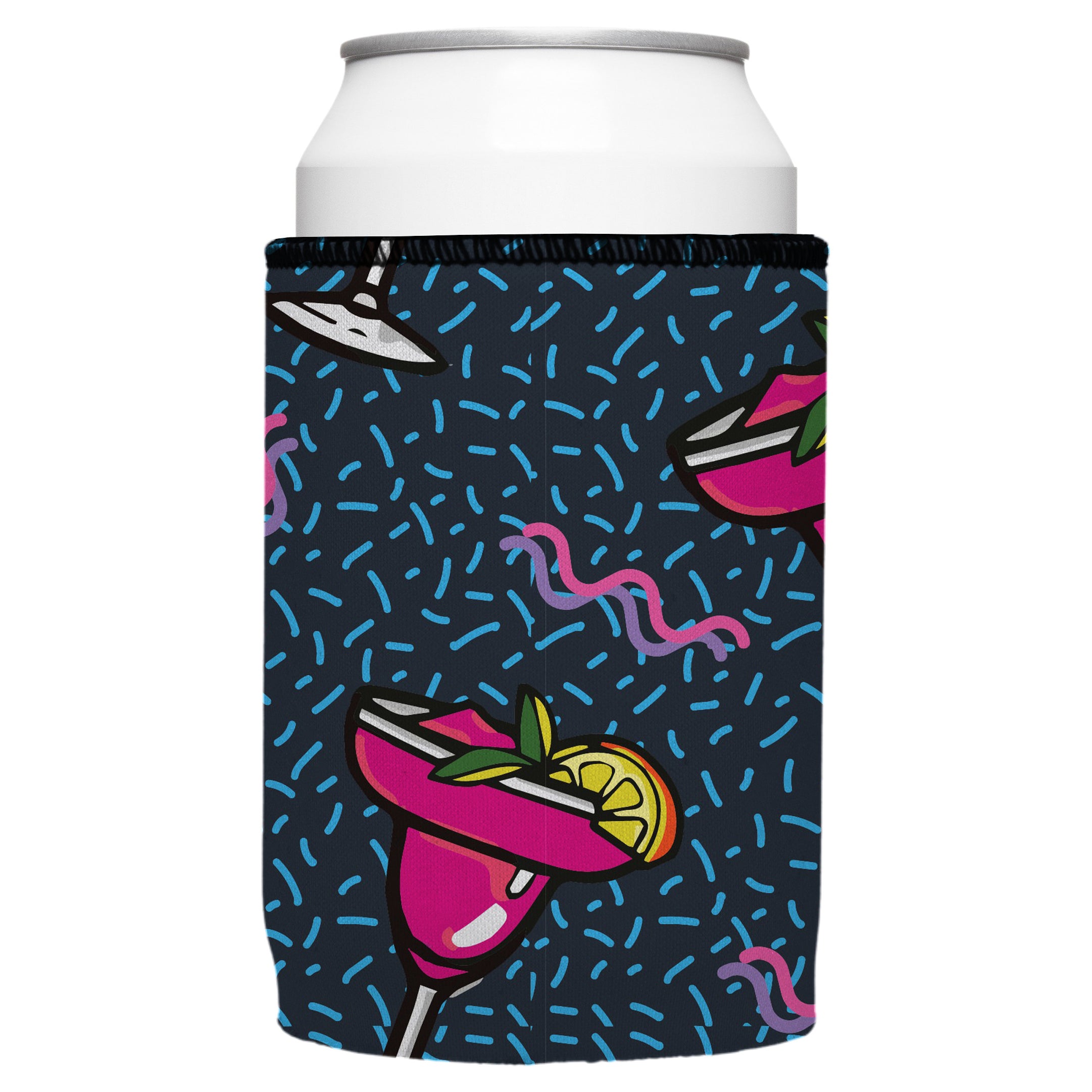 V570-ST-2812-A-202503260835-00 Pink Margaritas Stubby Cooler - Standard - Image 1
