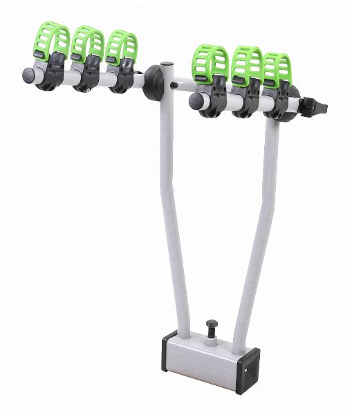 V572-TB-403-3-154795-00 Bicycle Car Rack Bike Carrier - Tow Ball Mount - 3 Bikes - Image 1