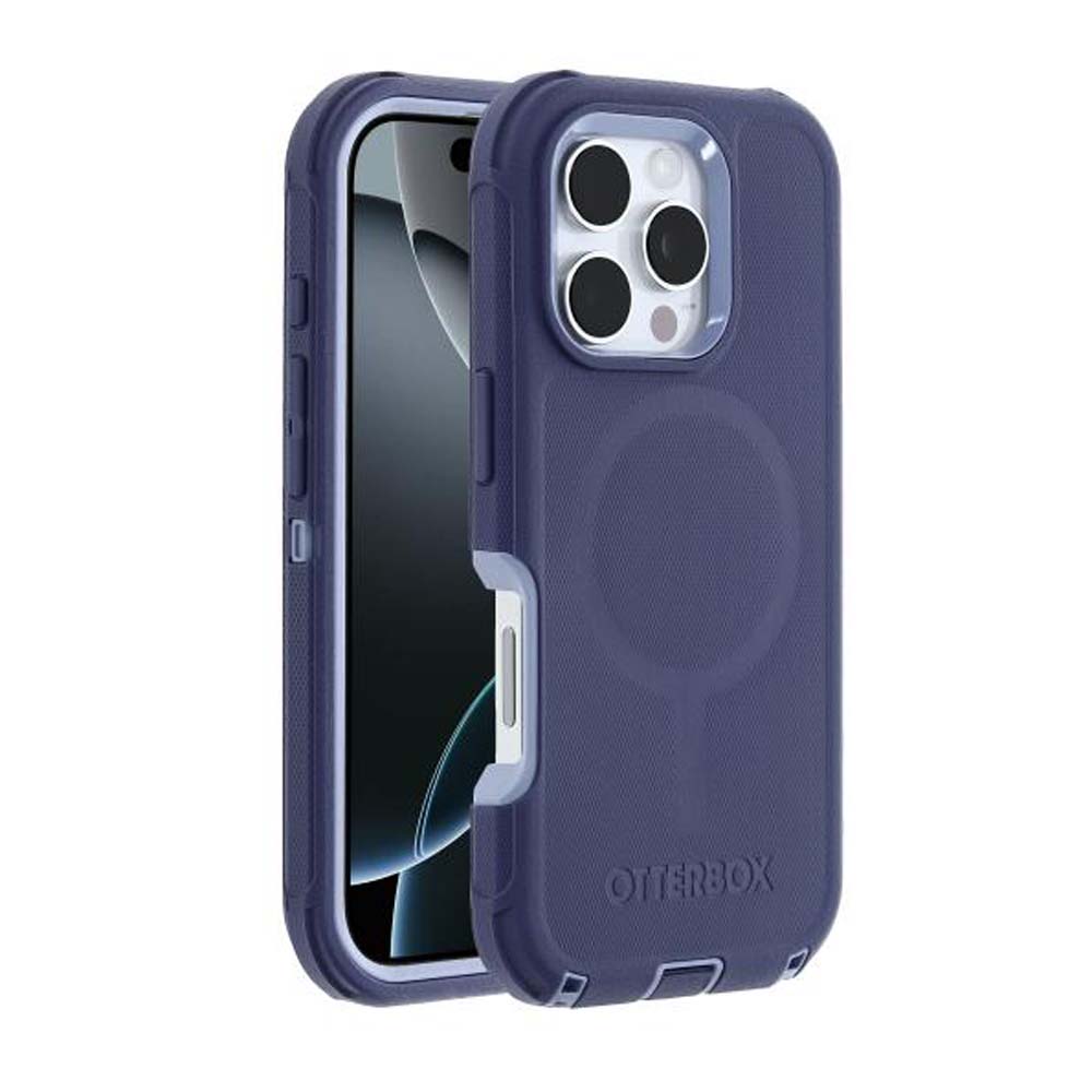 V578-77-95979-226676-00 OtterBox Defender MagSafe Back Case for iPhone 16 Pro - Purple - Image 1