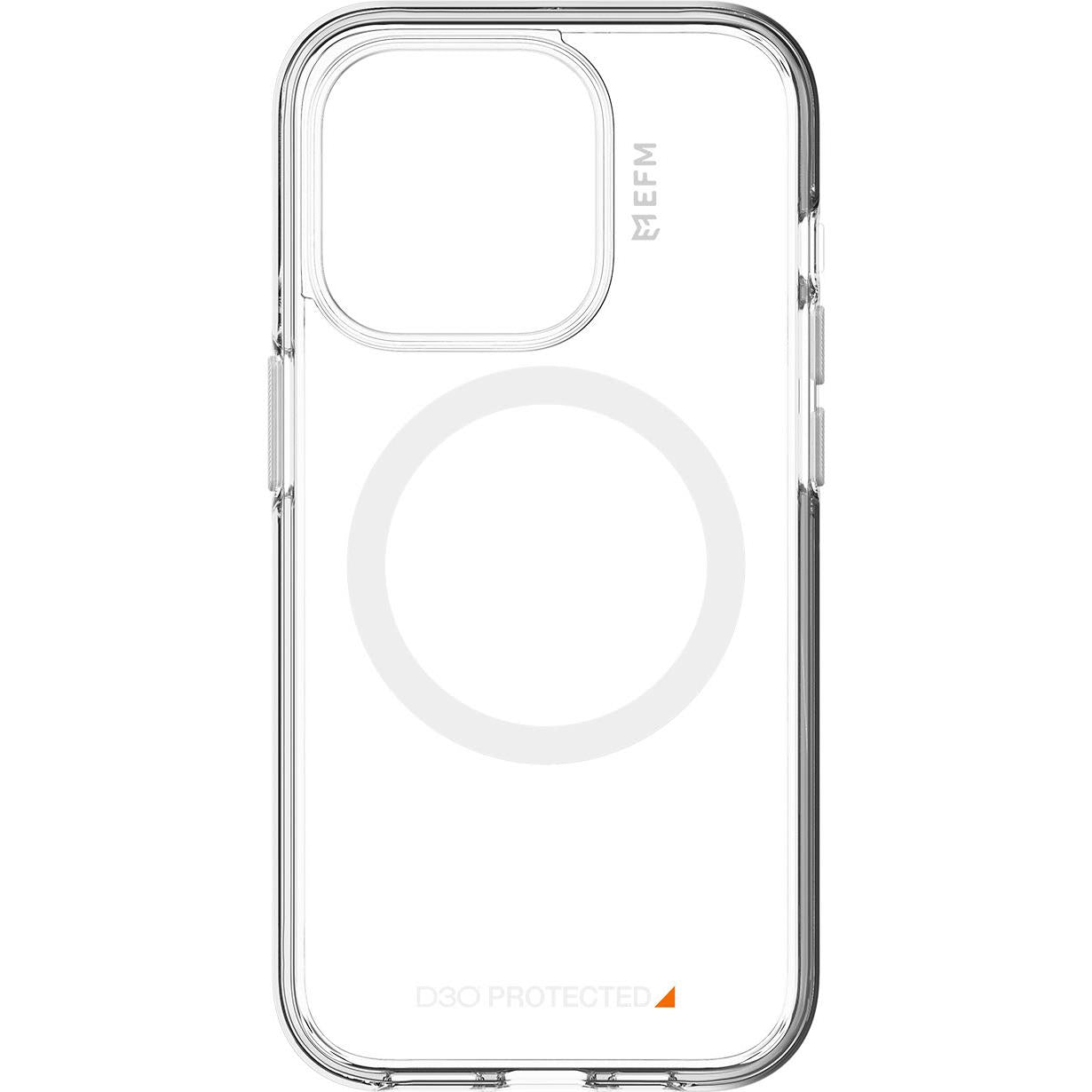 V578-EFCDUAE606CLE-226563-00 EFM Aspen Case Armour with D3O BIO suits iPhone 15 Pro - 6.1" - Clear - Image 1