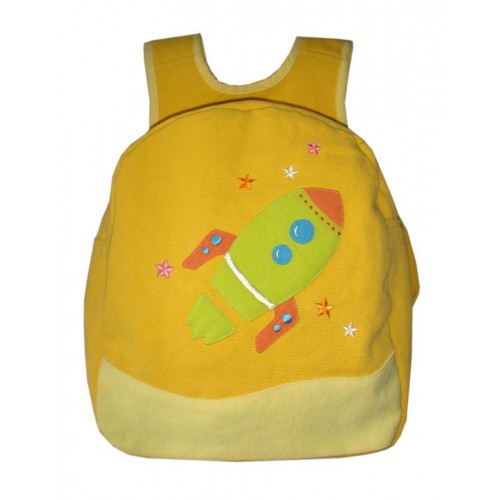 V59-312-Yellow-01 Rocket Back Pack Yellow - Image 1