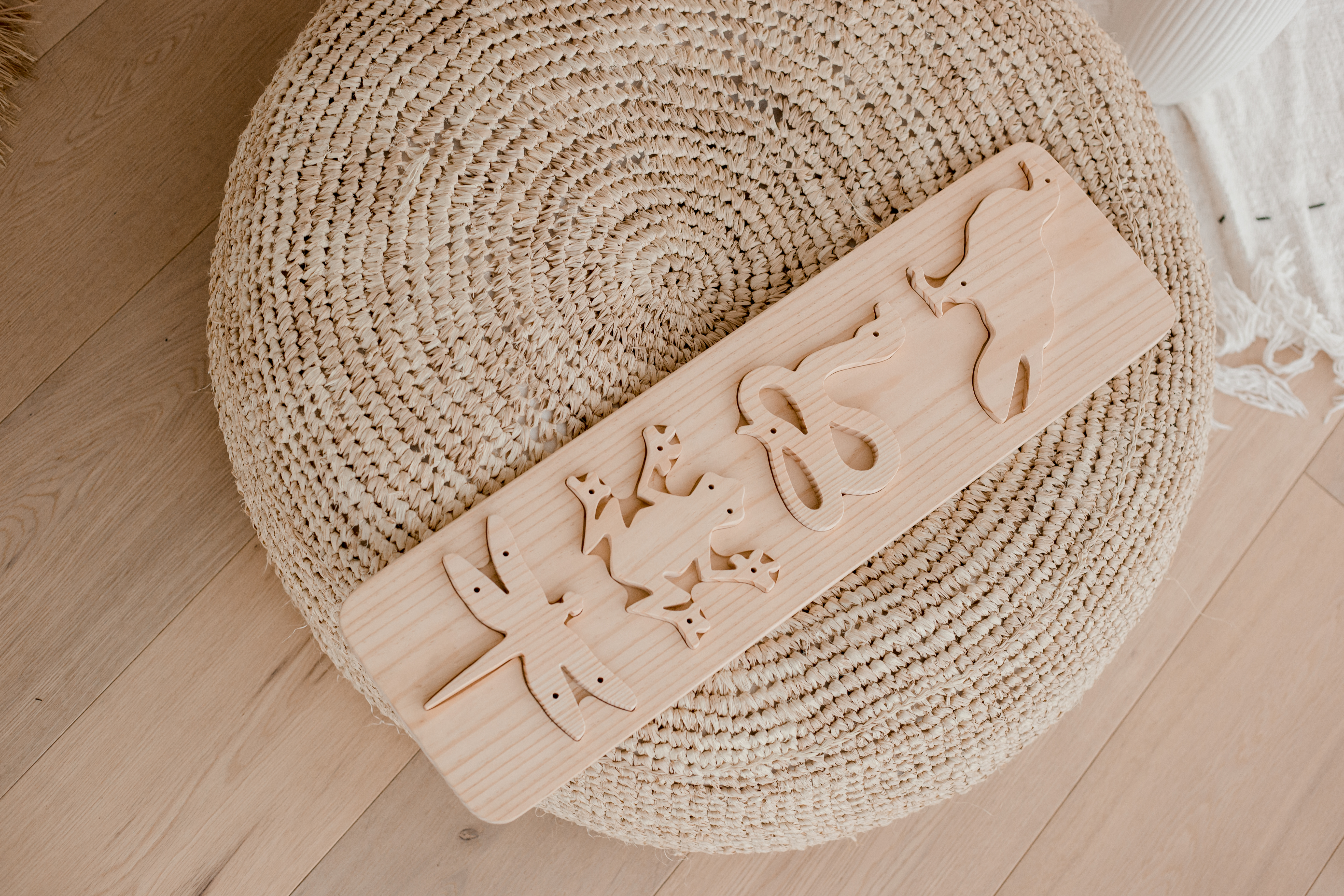 V59-413-159665-00 Food chain puzzle and lacing set - Image 1