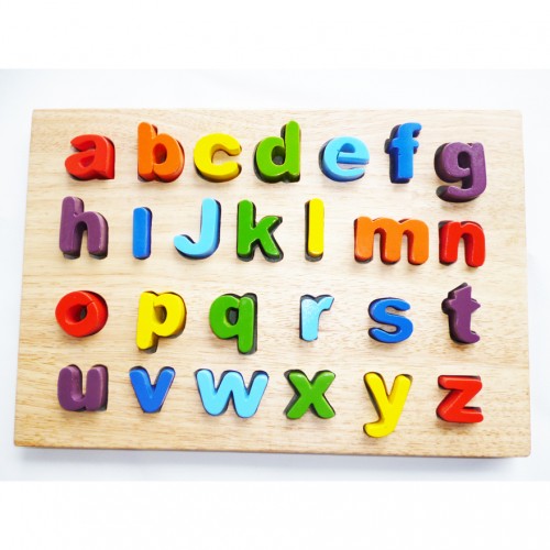 V59-416-02_3 Lower Case Letter Puzzle - Image 1