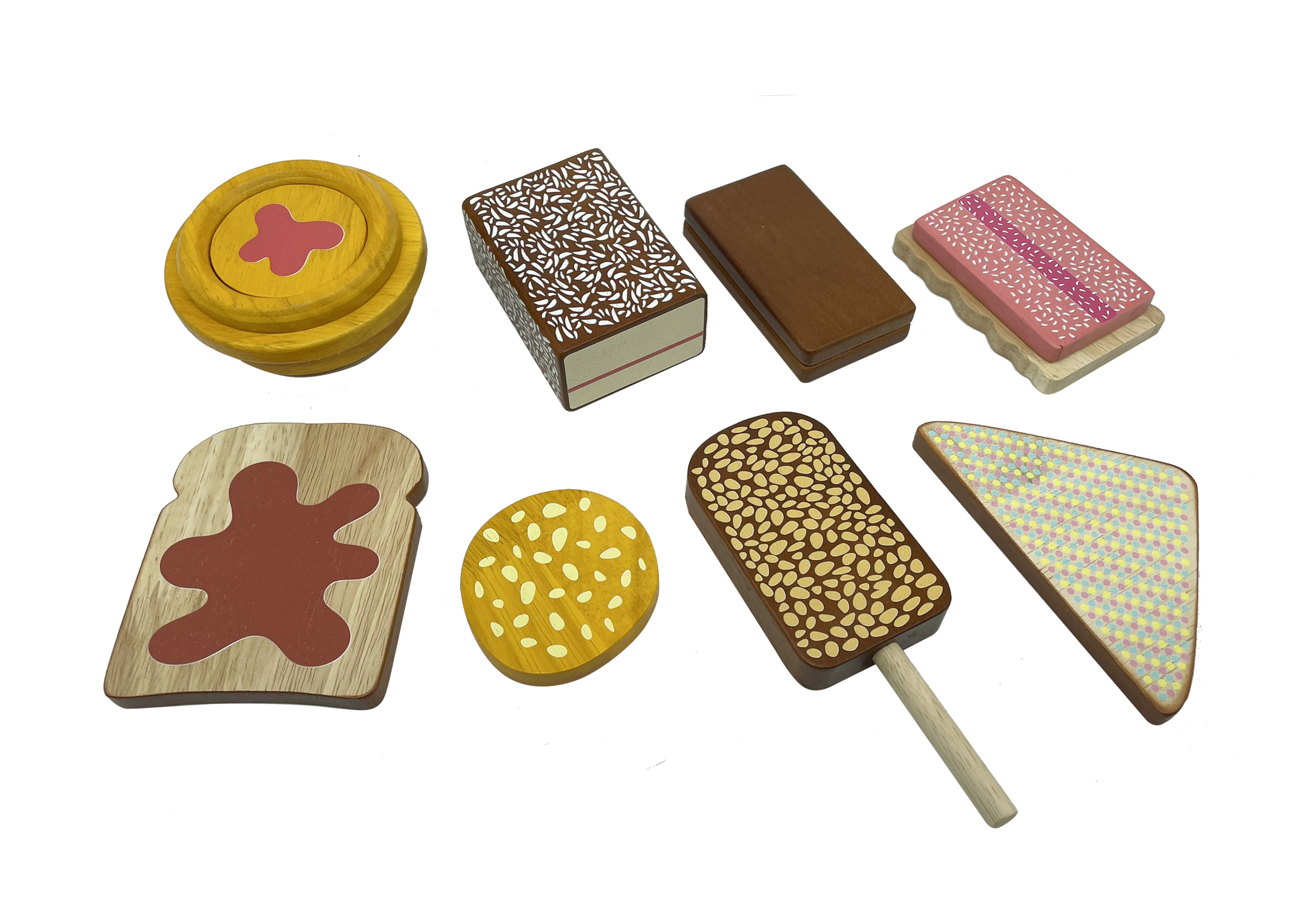 V59-423-159657-00 Australian Food set of 8 - Image 1