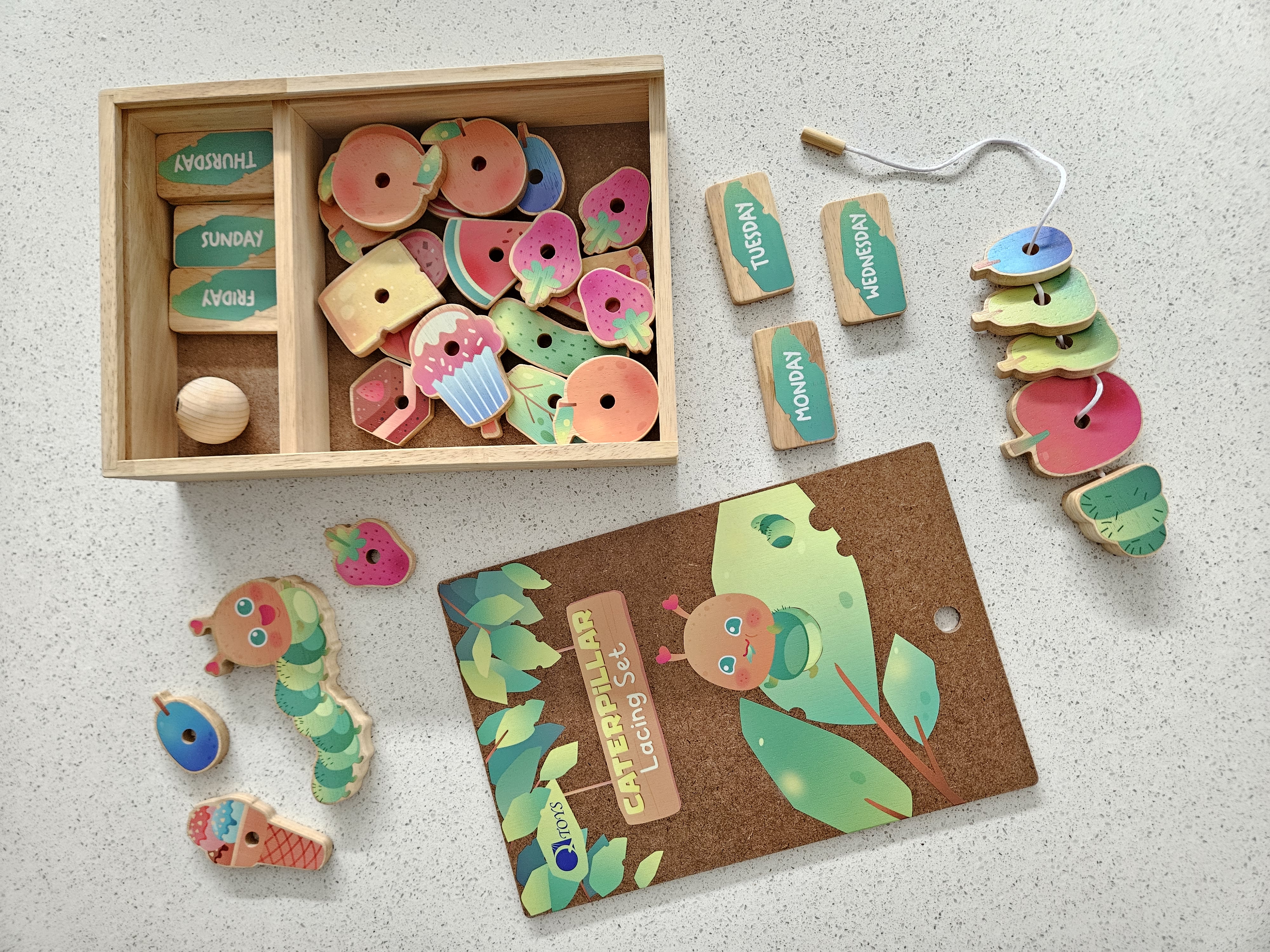 V59-435-159676-00 Caterpillar Lacing Set - Image 1