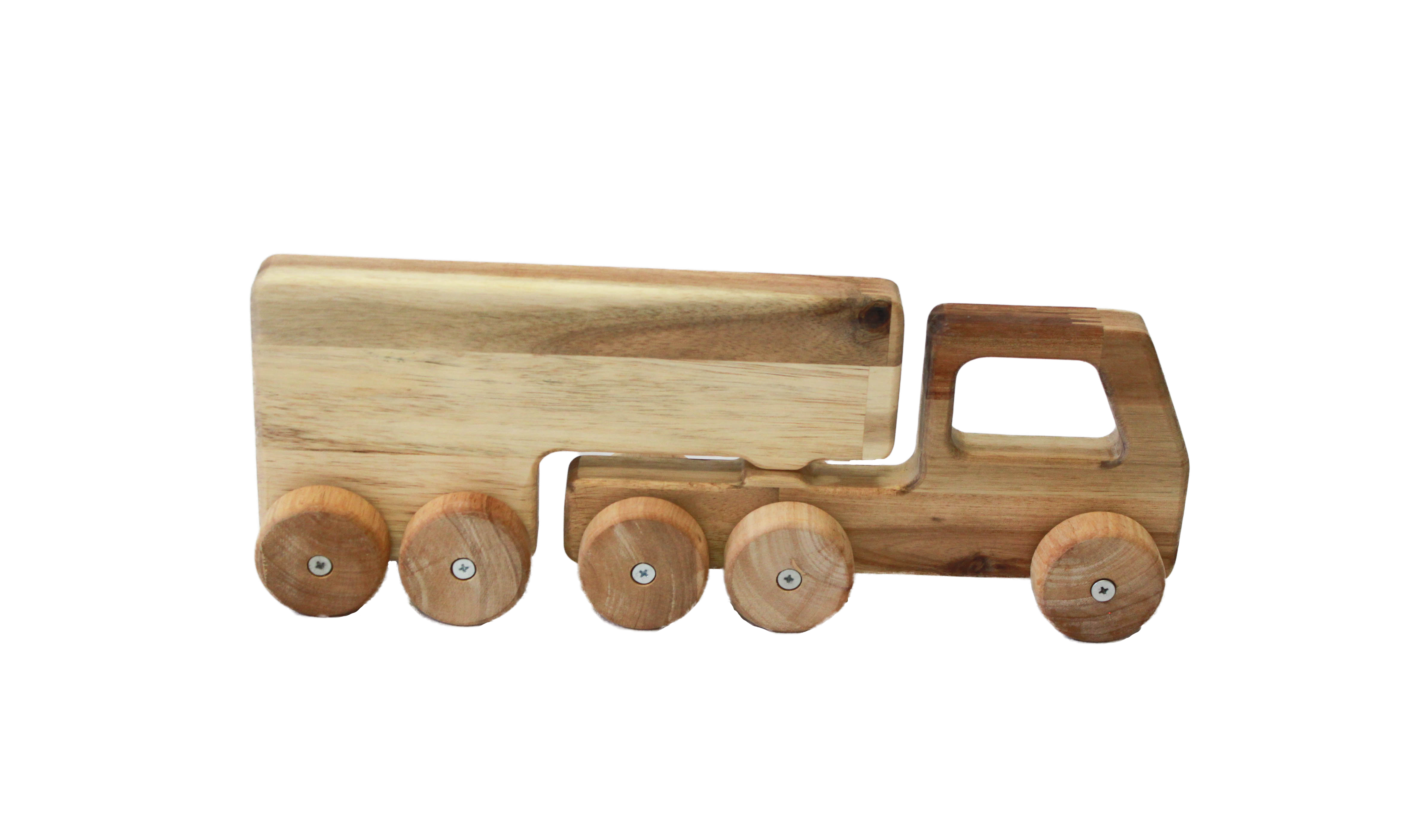 V59-610-01_8 Solid Wooden Truck - Image 1
