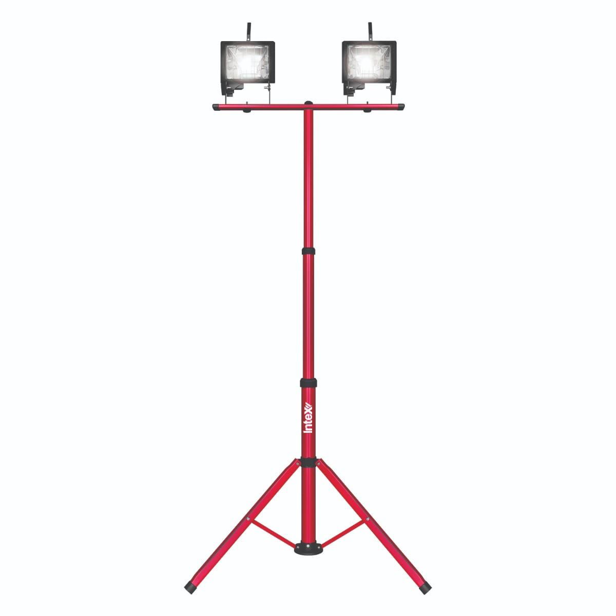 V593-SHL20-141828-00 Intex 1000W Halogen Worklight With Tripod - Image 1