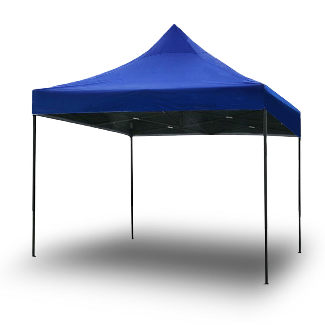 V610-GAR-3X3-BL-219007-00 3x3m Pop Up Gazebo Outdoor Tent Folding Marquee Party Camping Market Canopy - blue - Image 1