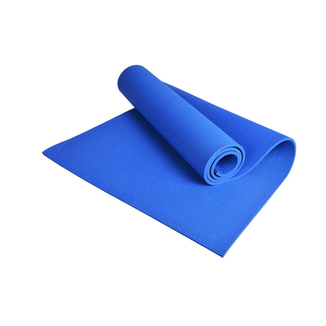 V610-YOGMAT-6M-BLU-218929-00 Extra Thick 6mm PVC Yoga Gym Pilate Mat Fitness Non Slip Exercise Board - blue - Image 1