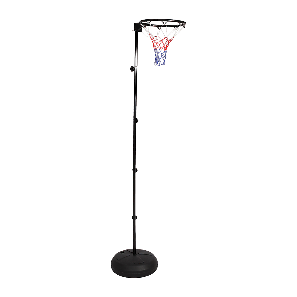 V63-798747-9127-00 Netball Ring with Stand Portable Pole Height Adjustable - Image 1
