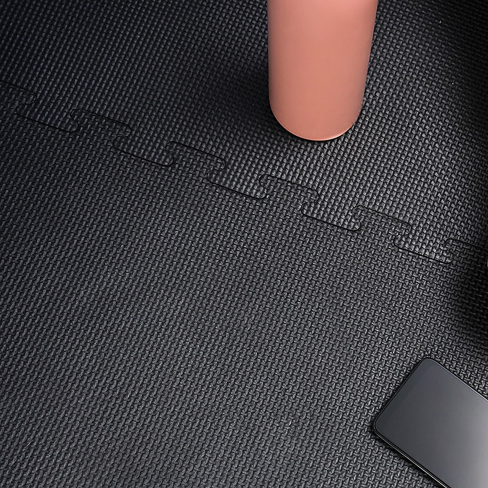 V63-799367-9184-00 4 Tiles EVA Fitness Home Gym Interlocking Floor Puzzle Mat - Image 1