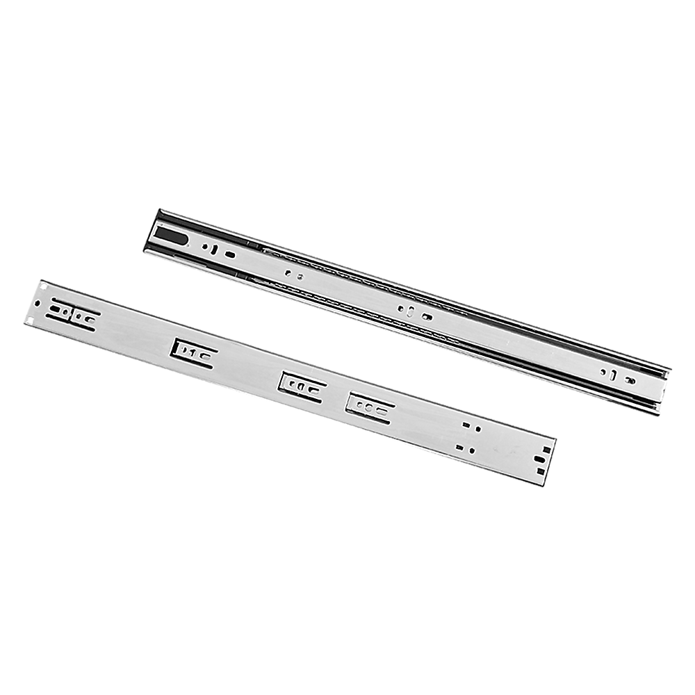 V63-818083-9380-00 10 Pairs of 500mm Soft Close Full Extension Ball Bearing Drawer Runner - Image 1