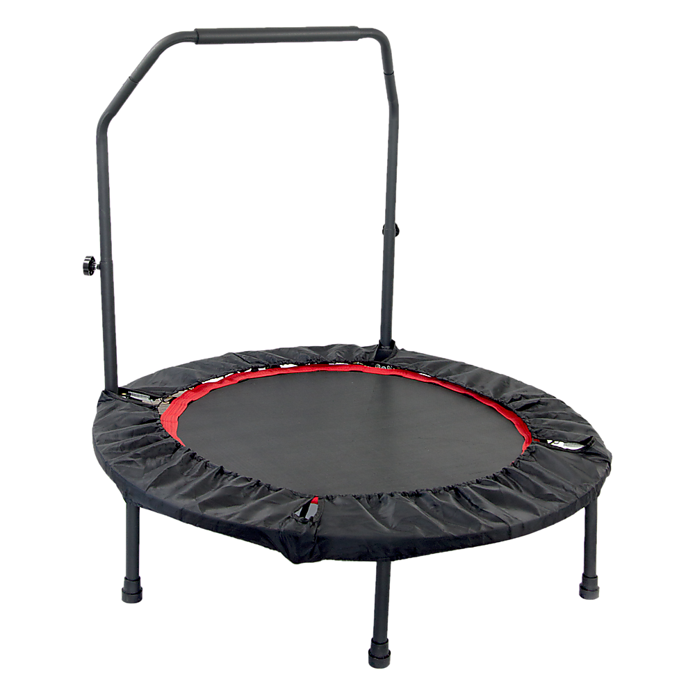 V63-822011-13435-00 Mini Rebounder Trampoline With Handle Rail - Image 1