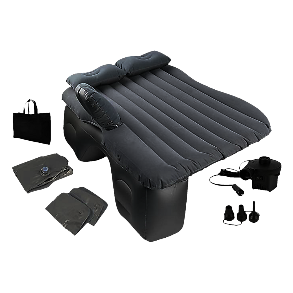 V63-824331-16920-02 Inflatable Car Back Seat Mattress Portable Travel Camping Air Bed Rest Sleeping - Image 1