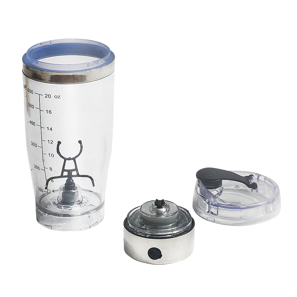V63-825481-18461-05 600ml Electric Smart Portable Blender Protein Shaker Detachable Mixer Cup Bottle - Image 1