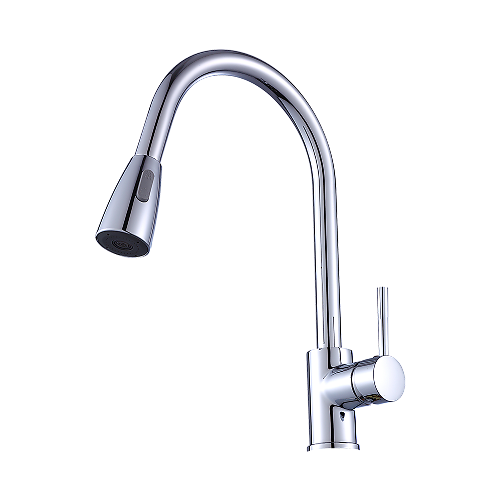 V63-826261-19198-00 Basin Mixer Pull-Down Tap Faucet -Kitchen Laundry Bathroom Sink - Image 1