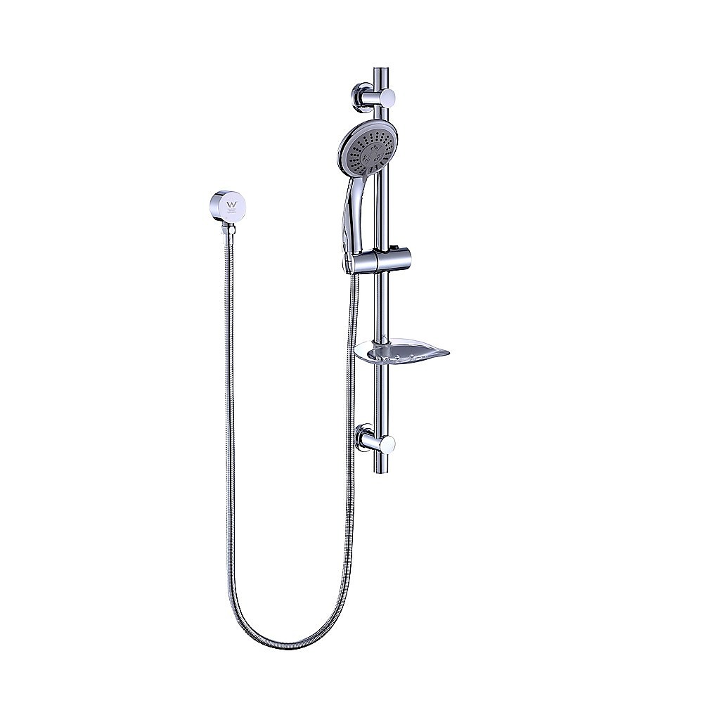 V63-826341-202508071822-00 Hand Held Shower Rail Soap Dish Bathroom Set - Image 1