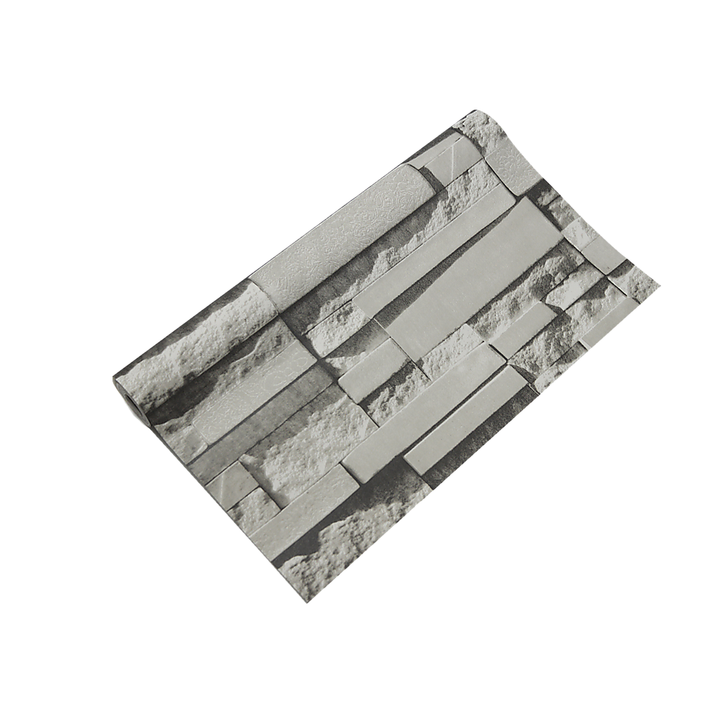 V63-827581-634cf7126a146.1000x1000-00 Wallpaper Brick Pattern 3D Textured Non-woven Wall Paper Roll - Image 1