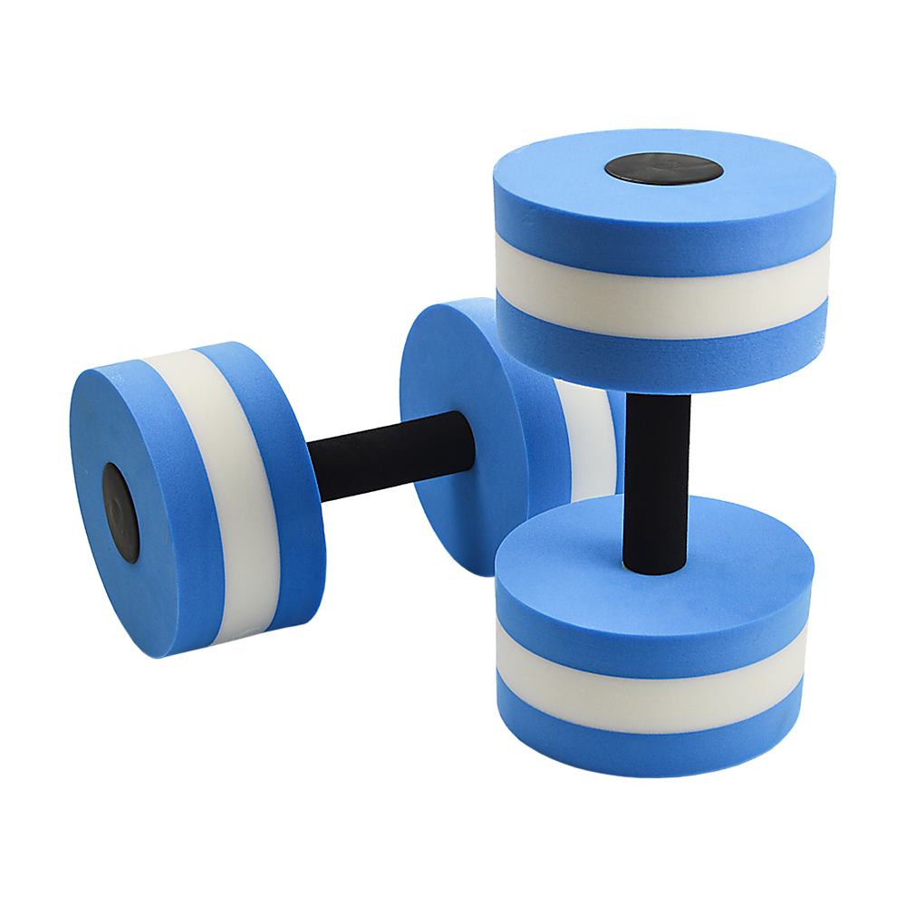 V63-827661-26345-00 2x Water Aerobics Dumbbell EVA Aquatic Barbell Aqua Fitness - Image 1