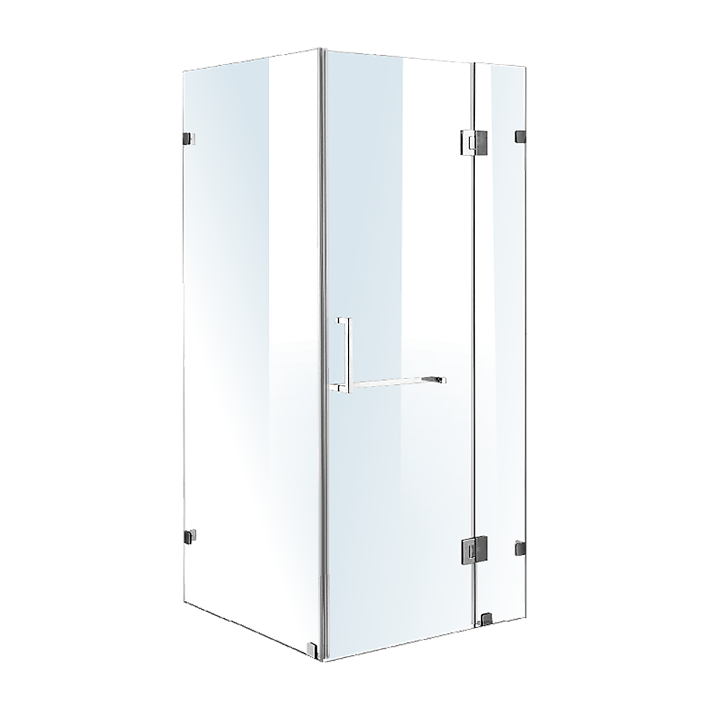 V63-831111-630825a632380.1000x1000-00 1000 x 900mm Frameless 10mm Glass Shower Screen By Della Francesca - Image 1