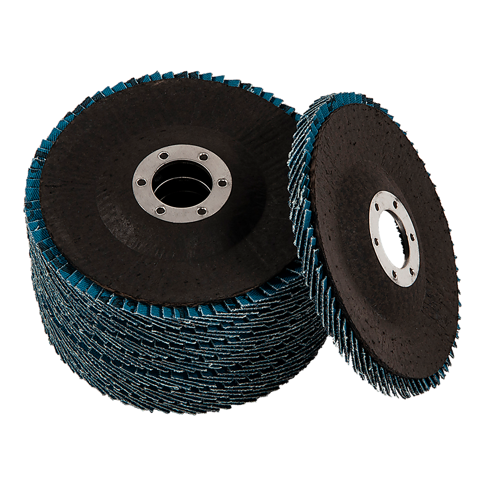 V63-831691-26271-00 50x Pack Premium Zirconia Flap Disc Sanding Grinding 115mm 4.5" 40 Grit - Image 1