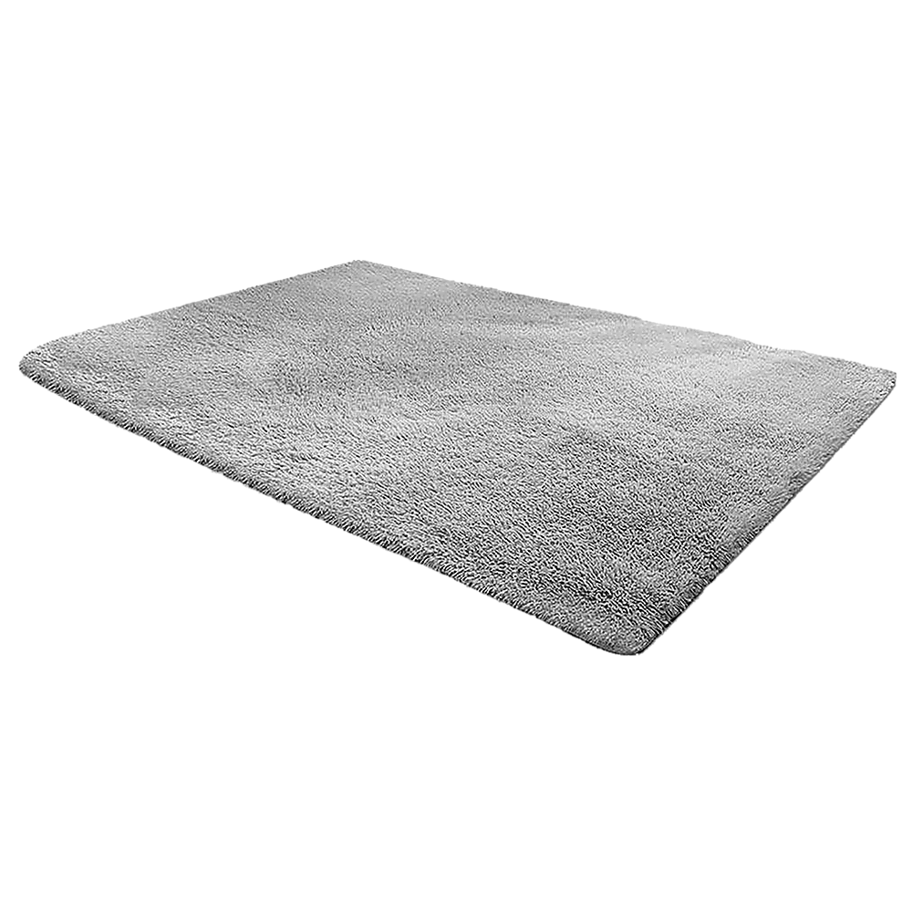 V63-832211_62da44c888cb4.1000x1000 230x160cm Floor Rugs Large Shaggy Rug Area Carpet Bedroom Living Room Mat - Grey - Image 1