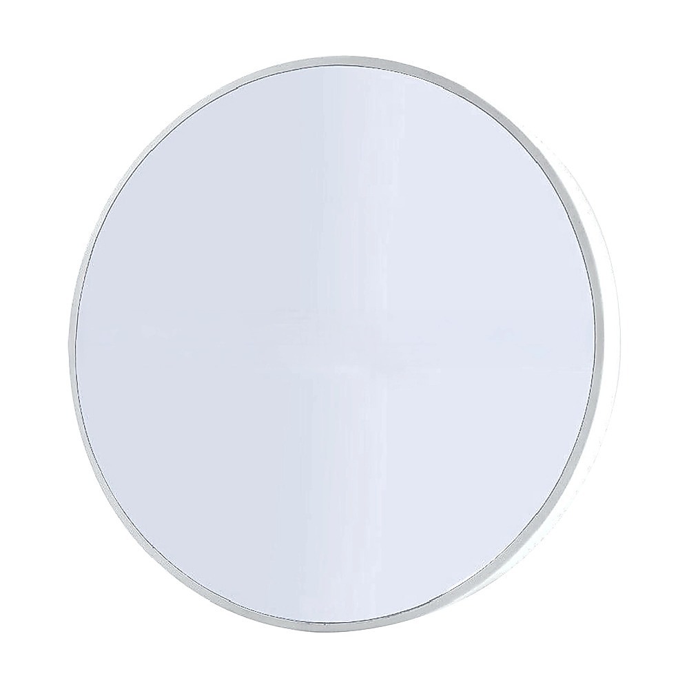 V63-833691-202508281815-00 80cm Round Wall Mirror Bathroom Makeup Mirror by Della Francesca - Image 1