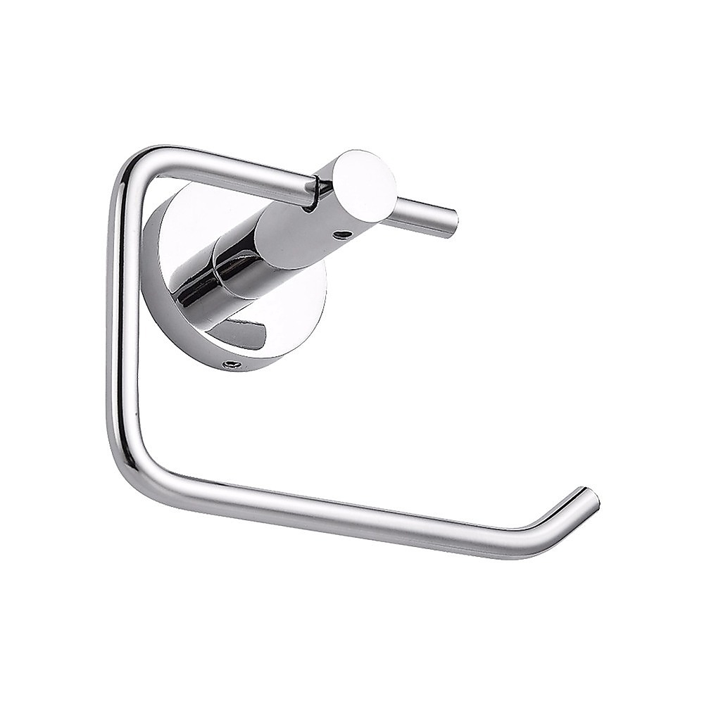 V63-833851-202508141944-00 Classic Chrome Toilet Paper Holder Bathroom - Image 1