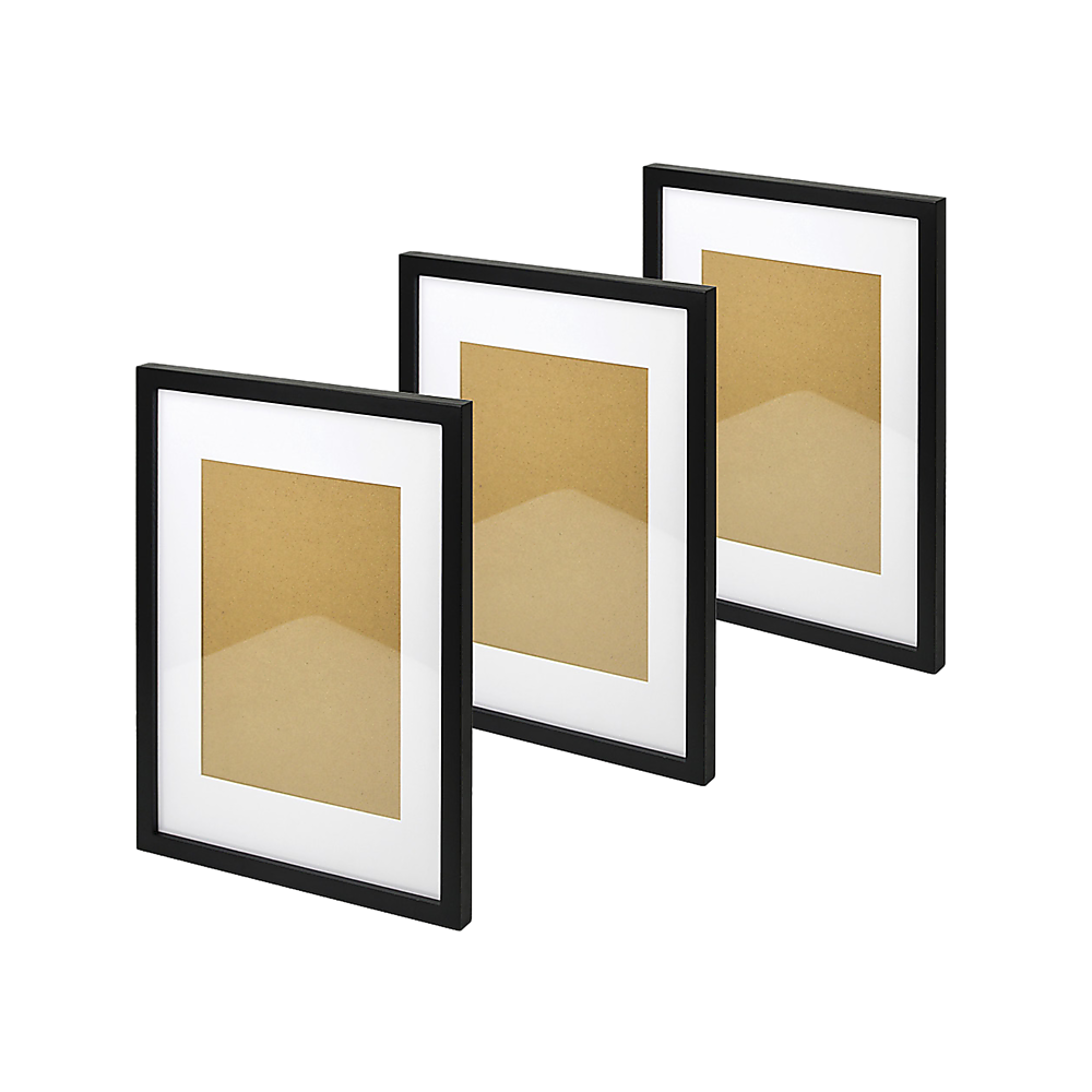 V63-834041-62a6ea740c179.1000x1000-00 Photo Frames Collage Black A3 Picture Frame Wall Set Home Decor 3PCS - Image 1