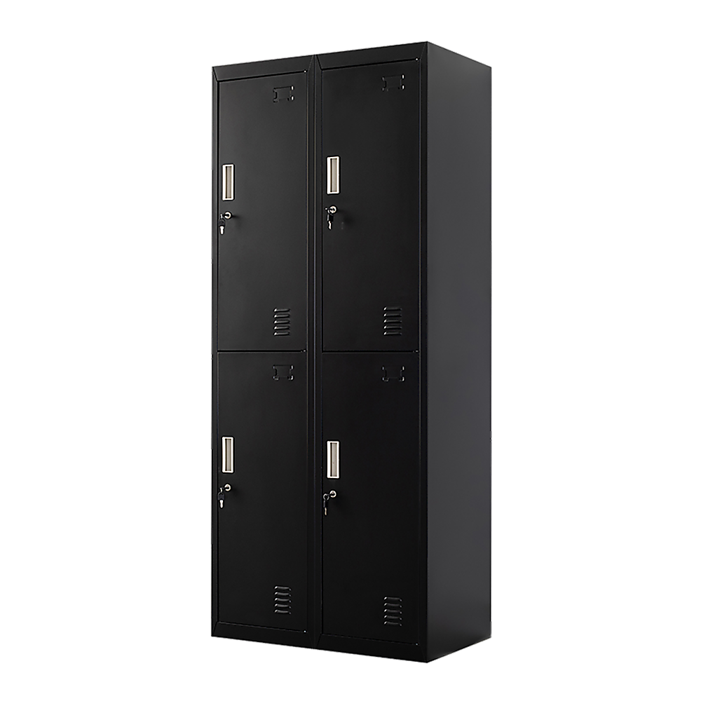 V63-834611-49504-00 Four-Door Office Gym Shed Storage Locker - Image 1