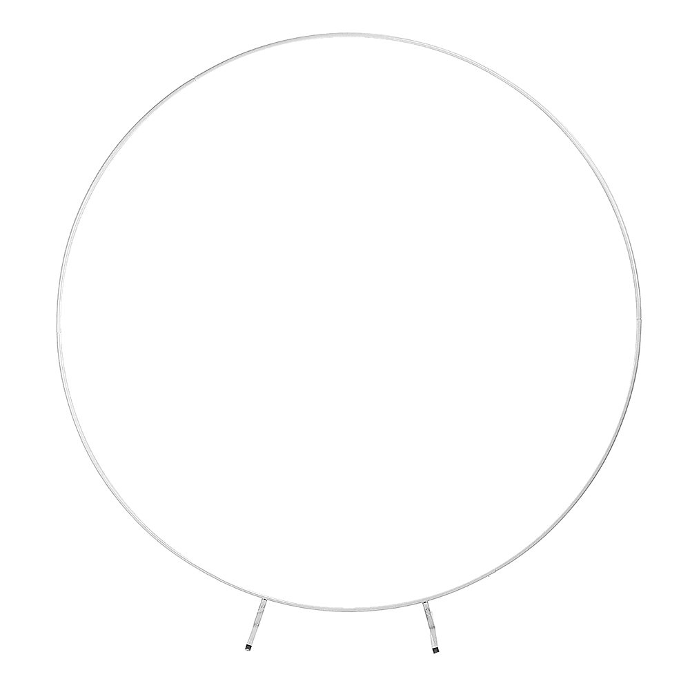 V63-837041-41773-00 2M Wedding Hoop Round Circle Arch Backdrop Flower Display Stand Frame Background - Image 1