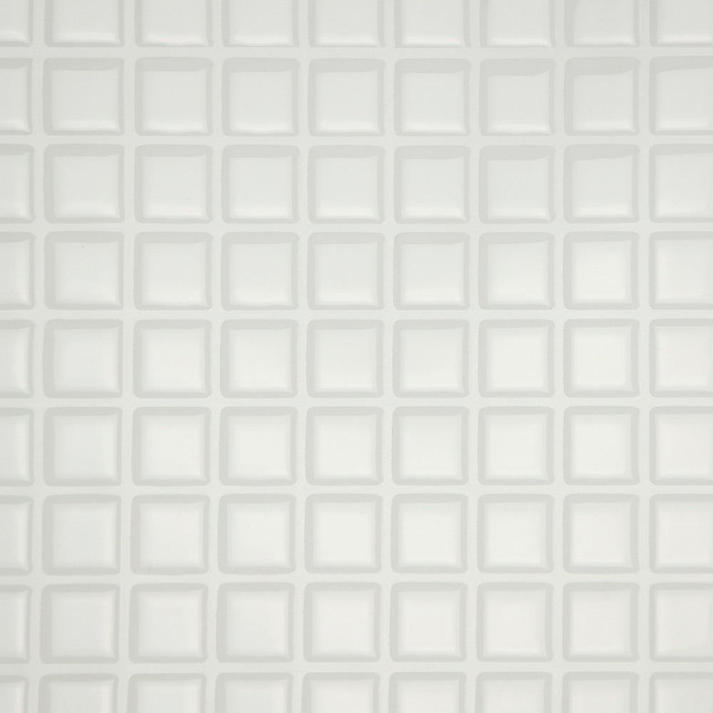 V63-837061-41785-00 Tiles 3D Peel and Stick Wall Tile Stereoscopic Crystal White 10 Sheets - Image 1