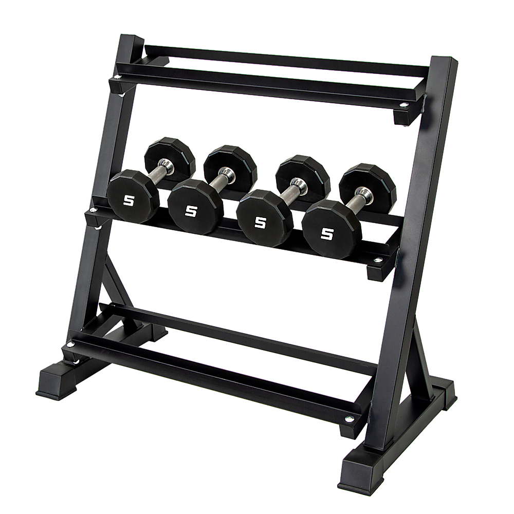 V63-837171_62a975769f847.1000x1000 Dumbbell Rack Storage Stand Hex Weight Heavy Duty 3 Tier Wide Home Gym Fitness - Image 1