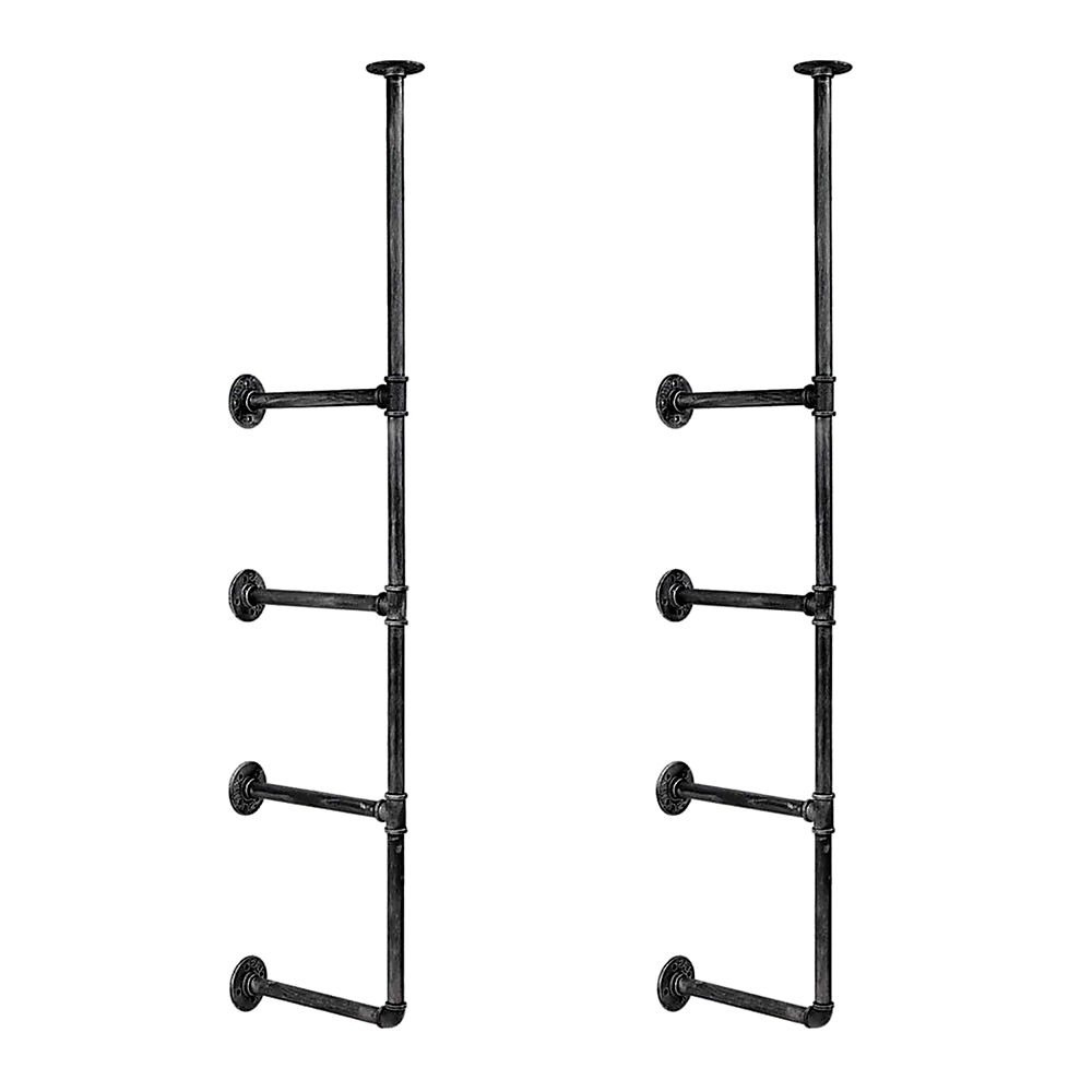 V63-837281_62b3f7c2266fd.1000x1000 Wall Shelves Display Bookshelf Industrial DIY Pipe Shelf Rustic Brackets - Image 1