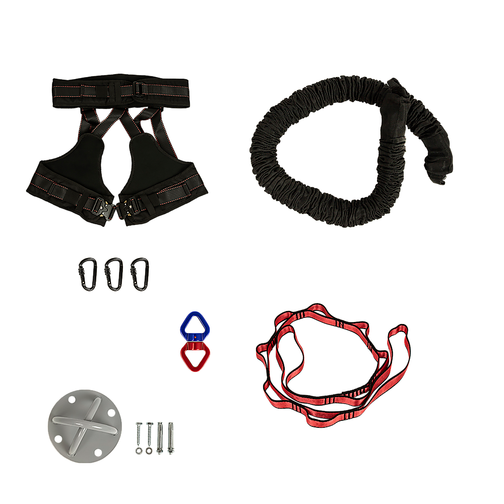 V63-838411-49482-00 Heavy Bungee Cord Resistance Belt for Home Gym Yoga Bungee Rope Gravity Bungee (90kg) - Image 1