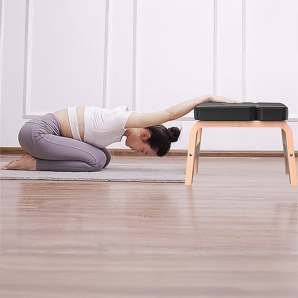 V63-838561-49499-00 Yoga Stool Inversion Multi-Purpose Chair For Headstands - Image 1
