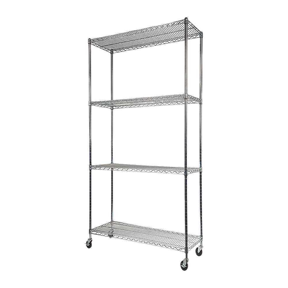 V63-841141-79950-00 Modular Wire Storage Shelf 900 x 350 x 1800mm Steel Shelving - Image 1