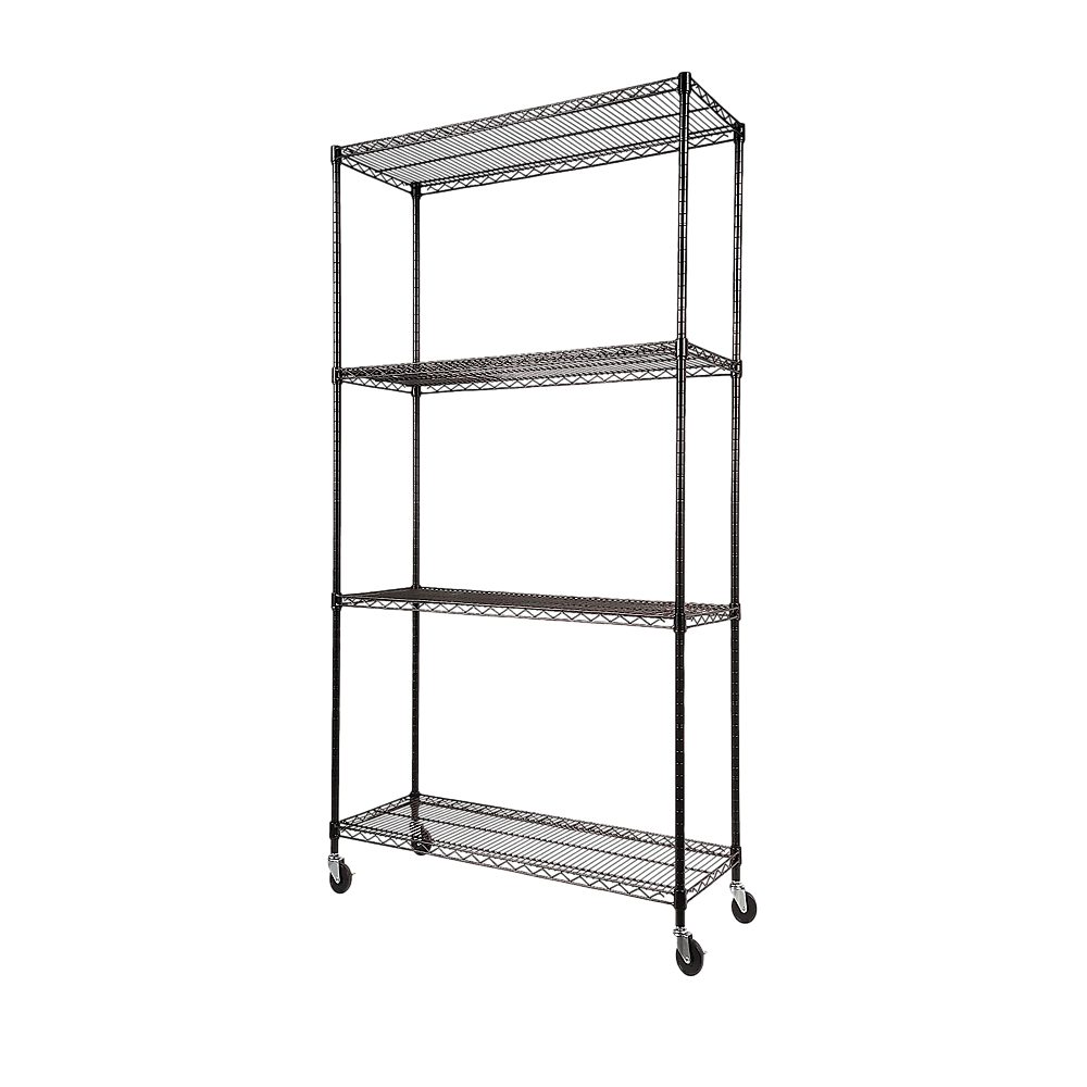 V63-841151-79953-00 Modular Wire Storage Shelf 900 x 350 x 1800mm Steel Shelving - Image 1