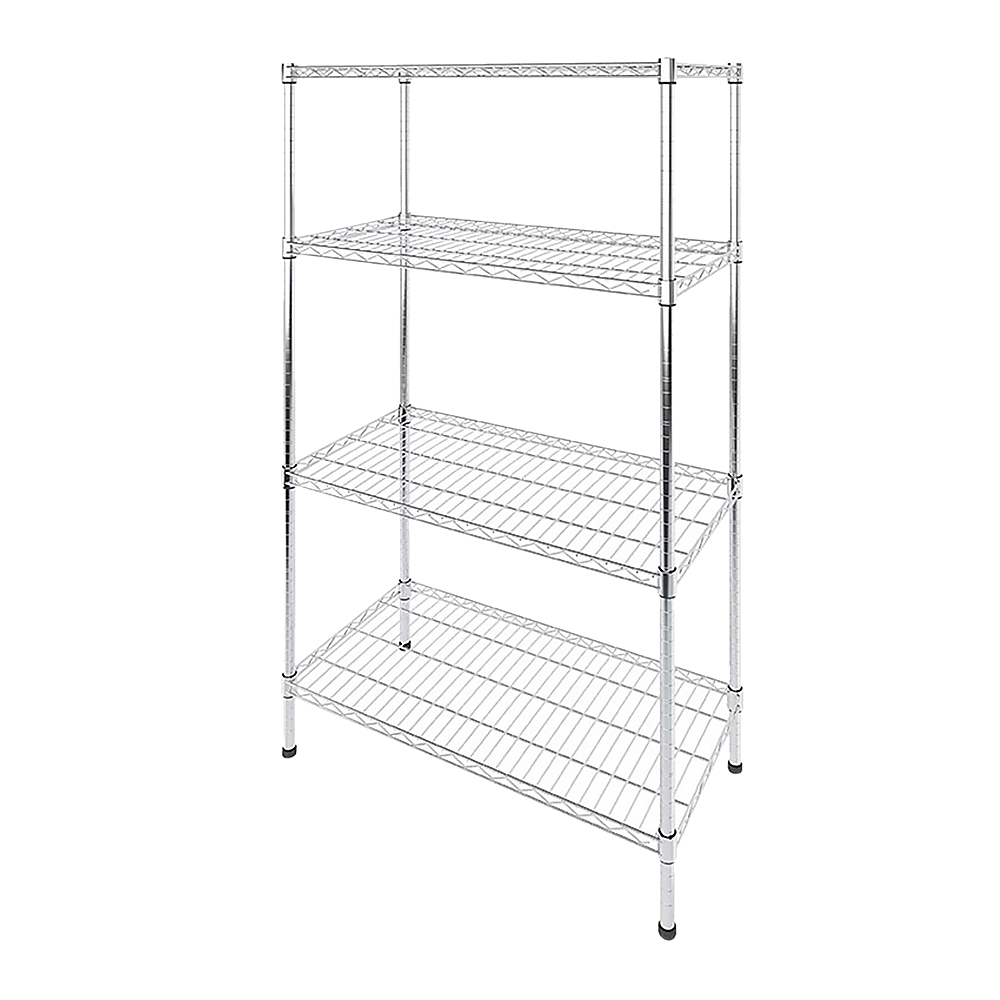 V63-841321-81866-10 Modular Wire Storage Shelf 1200 x 600 x 1800mm Steel Shelving - Image 1