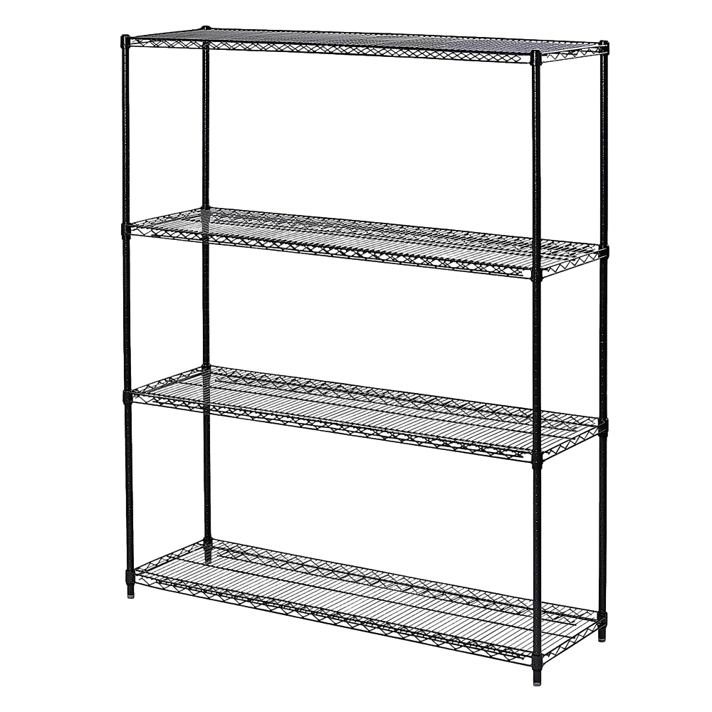 V63-841331-81867-00 Modular Wire Storage Shelf 1200 x 600 x 1800mm Steel Shelving - Image 1