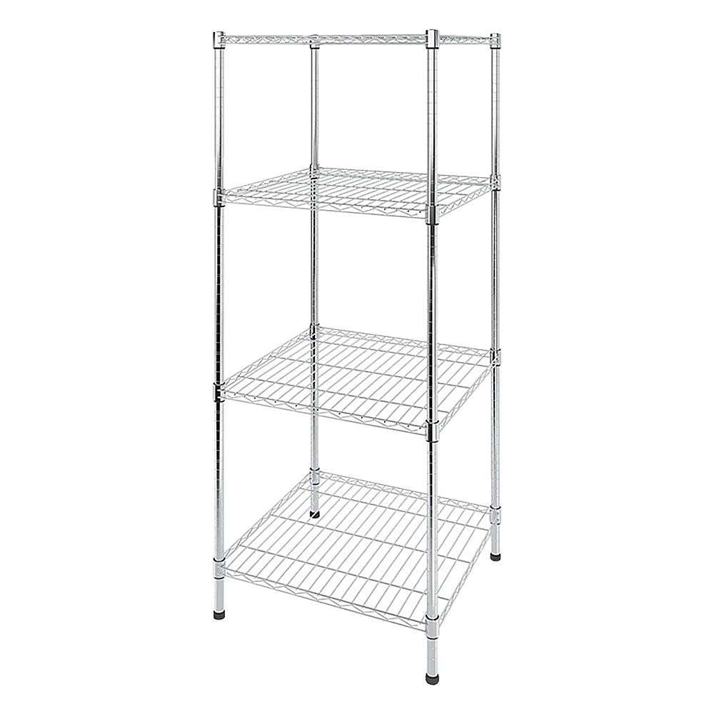 V63-841471-81855-00 Modular Wire Storage Shelf 350 x 350 x 1800mm Steel Shelving - Image 1