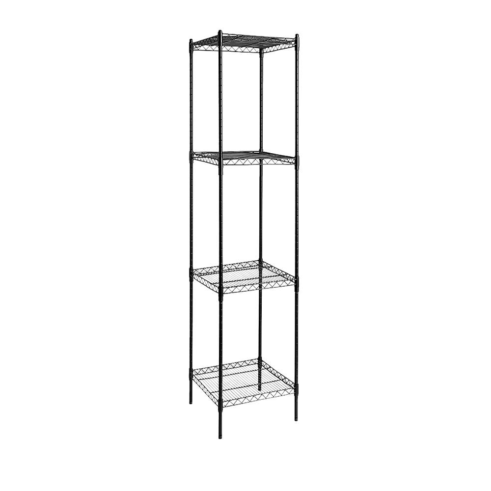 V63-841481-81854-00 Modular Wire Storage Shelf 350 x 350 x 1800mm Steel Shelving - Image 1