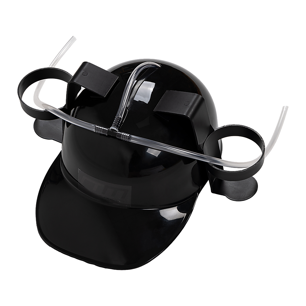V63-920831-201695-07 Novelty Drinking Helmet Beer Hat Bucks Hens Soda Holder Party - Image 1