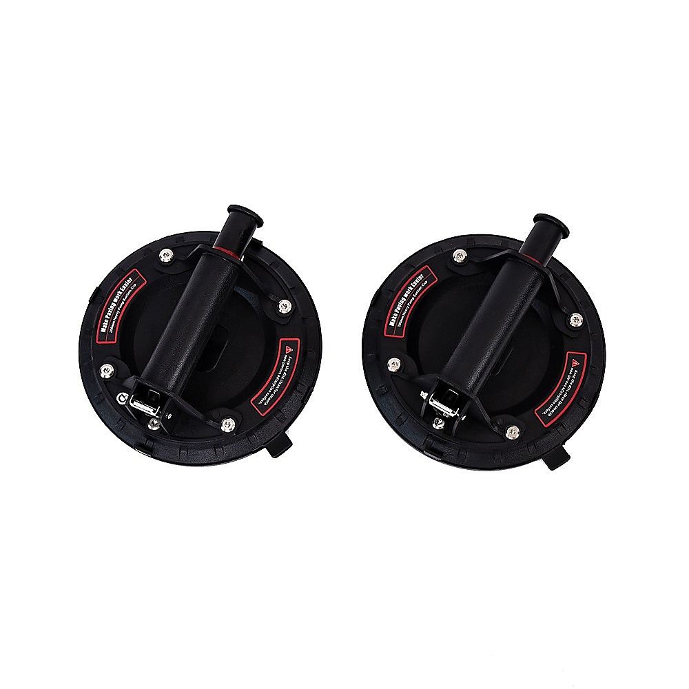 V63-930001-202508051740-00 2x20cm 500kg Vacuum Suction Cup Glass Lifter Granite Sucker Pump Lift Heavy Duty - Image 1
