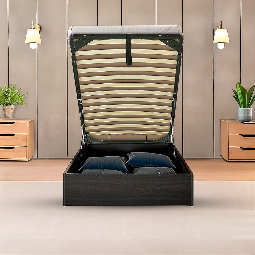 V63-931661-202503191126-00 Single Gas Lift Bed Mechanism with Frame – Storage Platform & Sofa Bed Kit - Image 1