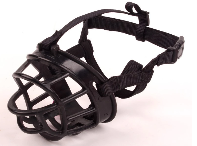 V631-MDPMUZSOF1-186043-00 Dog Muzzle - Soft Anti Biting/Scavenging - Moondidley Pets Size 1 - Image 1